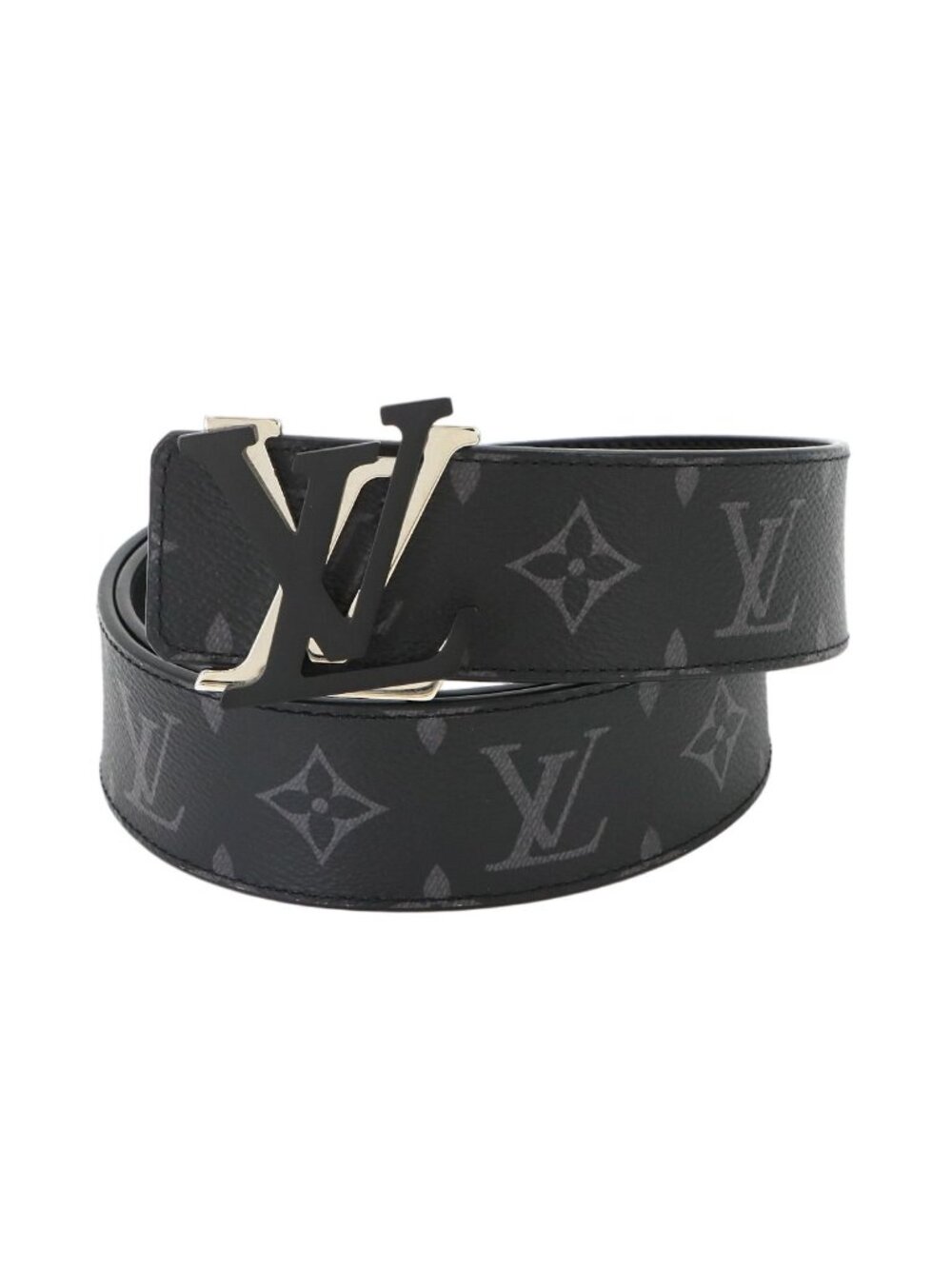 Louis Vuitton Monogram Eclipse LV Shake 40 Reversible Belt 90/36